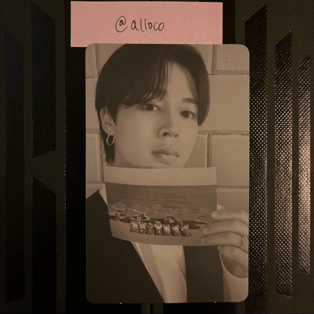 BTS Jimin Photocard
